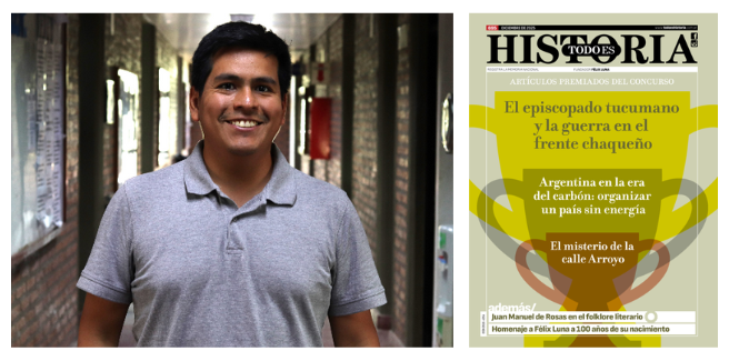 EL DR. ALEJANDRO CHILIGUAY FUE PREMIADO POR LA REVISTA TODO ES HISTORIA